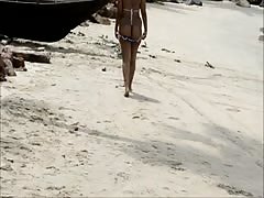 Indian Girl on the beach 1