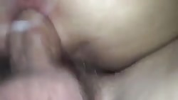 Girlfriend squirting on buddy close up