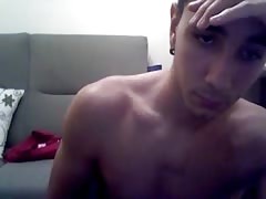 Spanish Cute Athletic Boy With Long Cock,Hot Ass On Cam