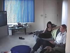 Real cheating - hidden cam by his wife