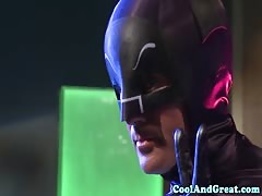 Batman gets sucked off by Alexis Texas