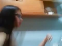 Cousin Sister Horny with hige boobs cum on her face